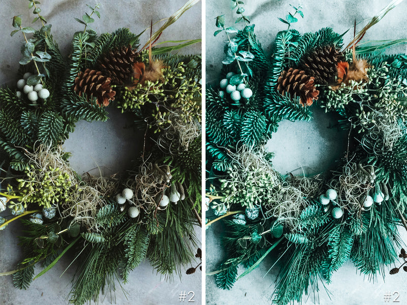 Minty Winter Presets For Lightroom And Photoshop In Christmas Time