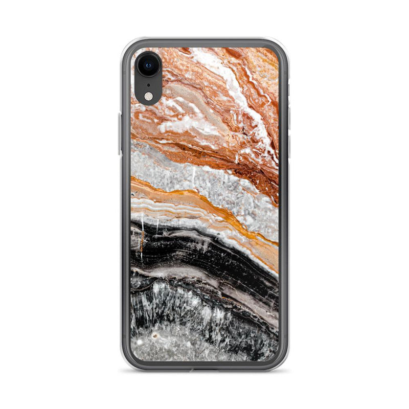 Tiramisu Cheesecake Marble iPhone Case, Silicone Case For iPhone 11,XS,X