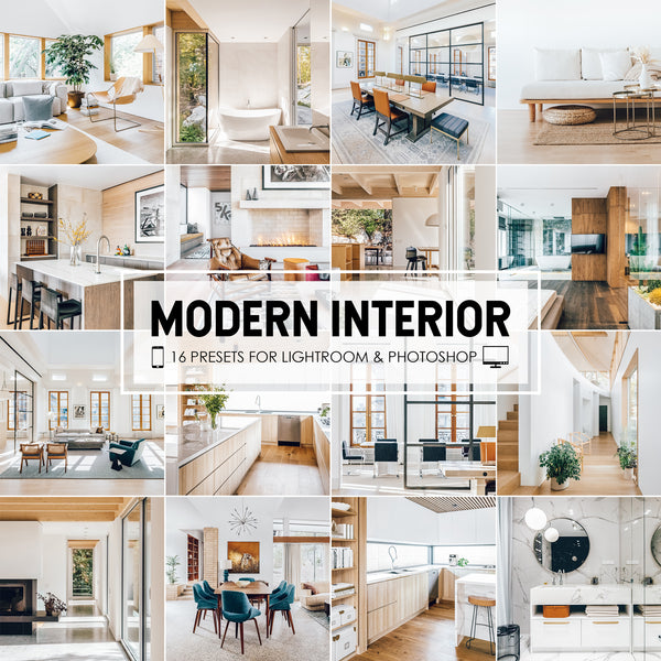 Modern Interior Real Estate Lightroom Presets