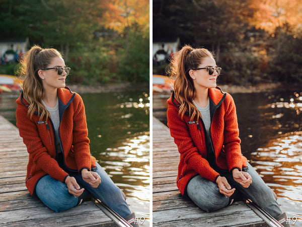 Moody Fall Autumn Lightroom Presets for Mobile and Desktop