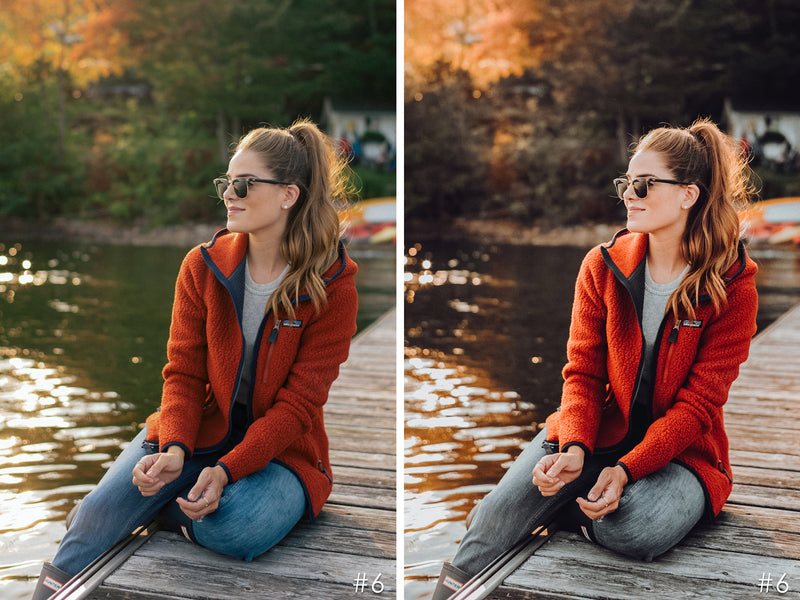 Moody Fall Presets For Lightroom, Autumn Filters for Photoshop