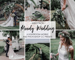 Moody Wedding Presets For Photoshop And Lightroom CC Mobile