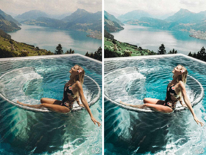 Mountain Lake Presets For Lightroom CC Mobile And Adobe Photoshop