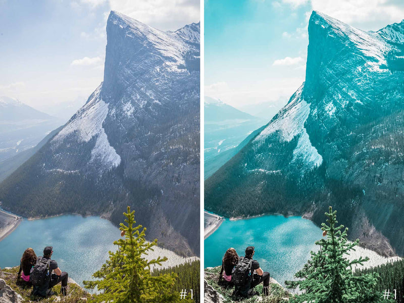 Mountain Lake Presets For Photoshop And Lightroom Mobile