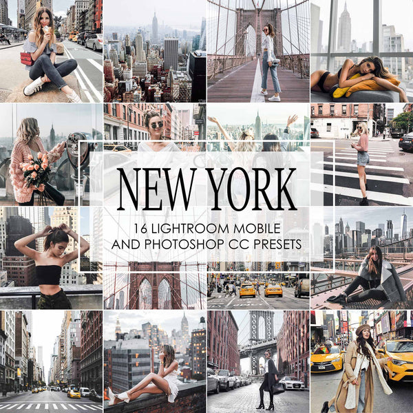 New York Lightroom Presets For Mobile And Desktop Photos Of Your New York City Travel Photography