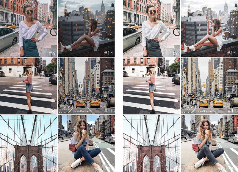 New York Lightroom Presets For Mobile And Desktop Photos Of Your New York City Travel Photography