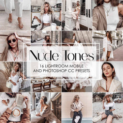 Nude Tones Lightroom Mobile Presets