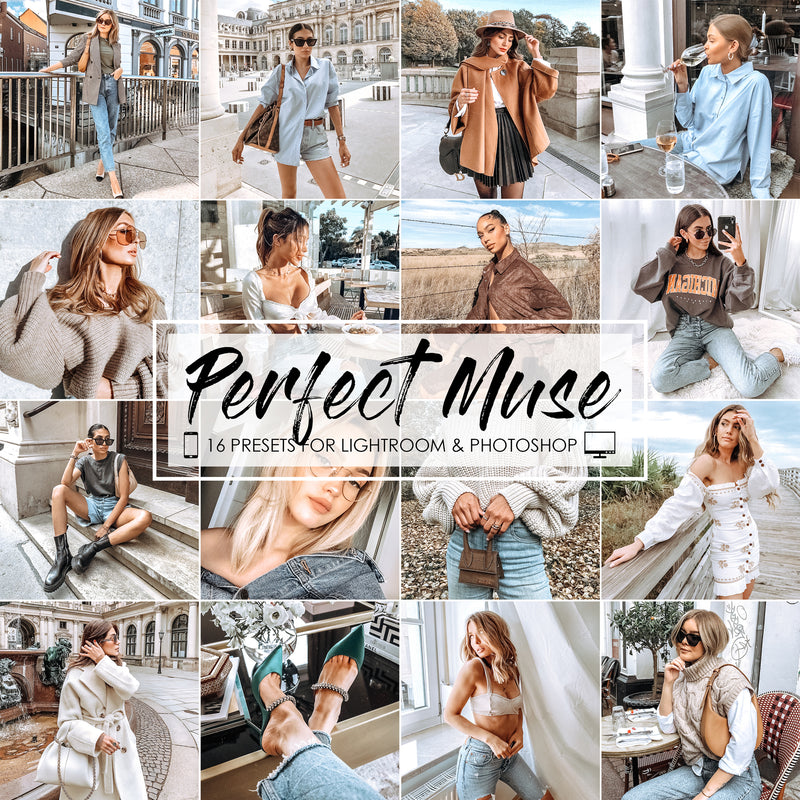 Perfect Muse Lightroom and Photoshop Presets