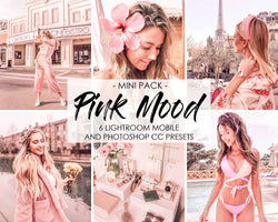 Pink Mood Lightroom Presets And Photoshop Filters