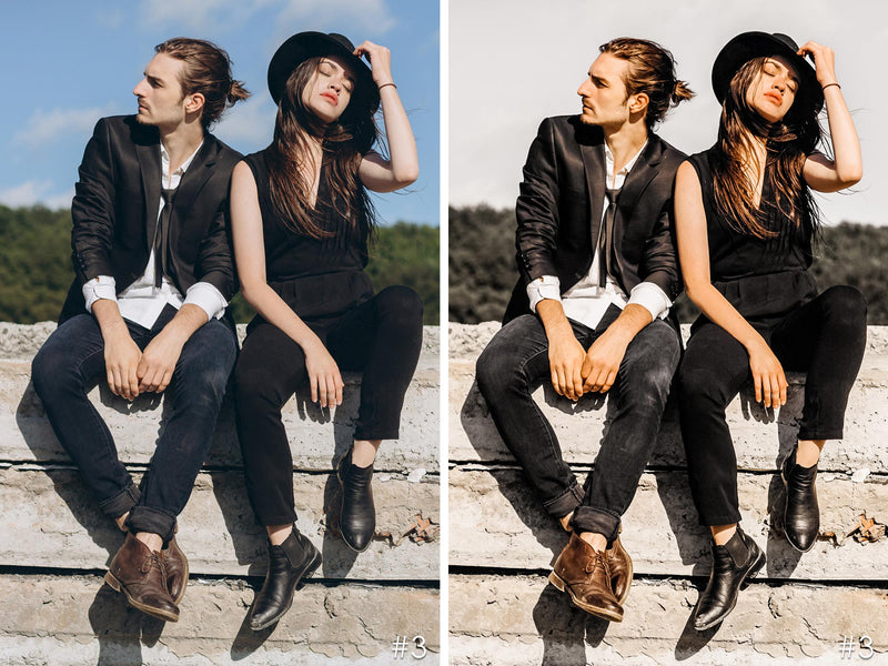 Rich Blacks Fashion Lifestyle Lightroom Presets and Photoshop Filters