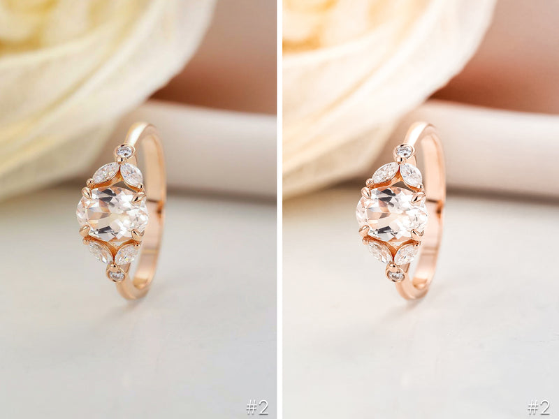 Rose Gold Jewelry Presets for Lightroom and Photoshop