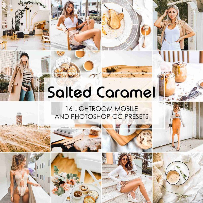 Salted Caramel Lightroom Presets For Lightroom And Photoshop