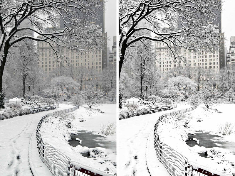 Snowy City Presets For Lightroom Classic And CC