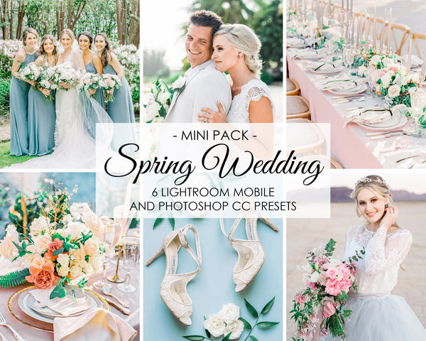 Spring Wedding Presets For Lightroom And Photoshop