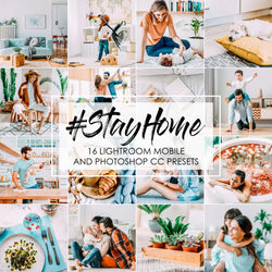 Stay Home Lightroom Presets and Photoshop Filters