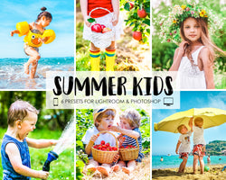 Summer Kids Presets For Lightroom And Photoshop