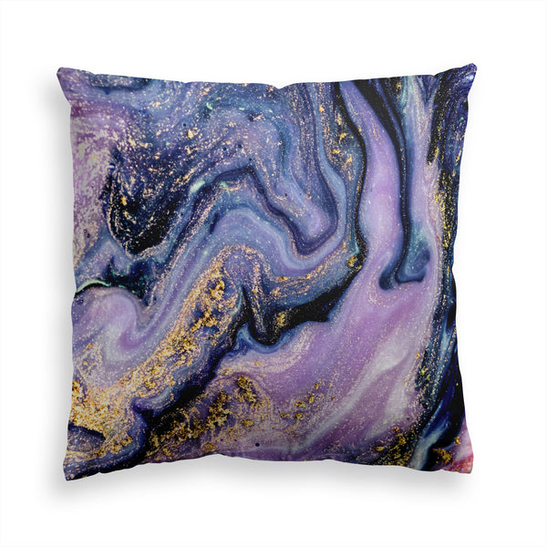 Purple Rain Throw Pillow, Violet Decorative Pillow, Home Decor Cushion