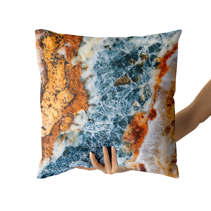 Running Water Throw Pillow, Home Decor Contemporary Decorative Pillow