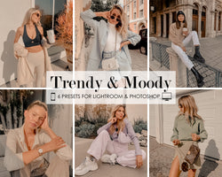 Trendy And Moody Presets For Lightroom And Photoshop