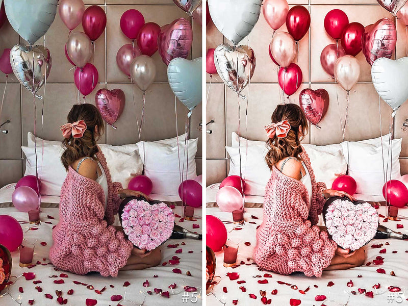 Valentines Day Presets For Adobe Lightroom and Photoshop