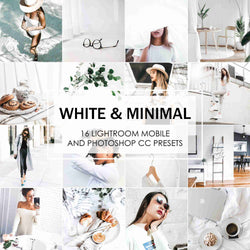 White And Minimal Presets For Clean And White Lightroom And Photoshop