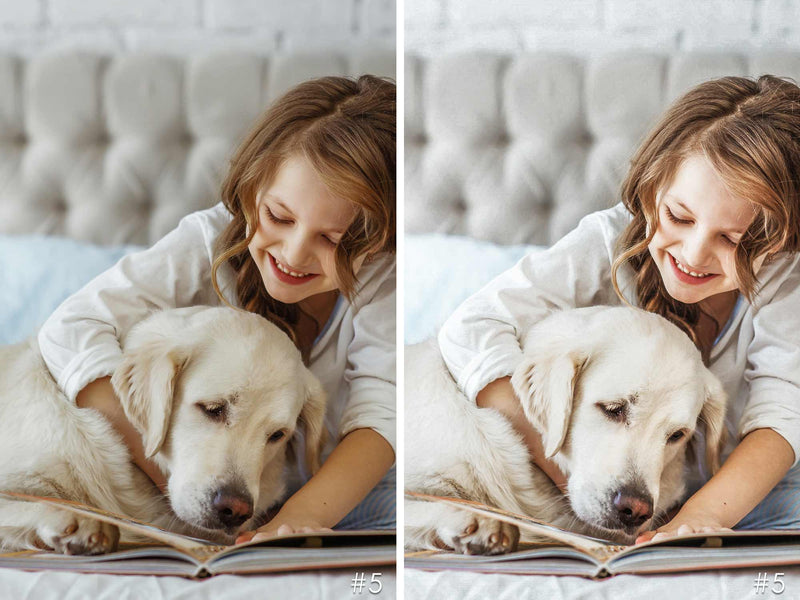 White Puppy Lightroom Presets For Mobile and Photoshop CC Filters