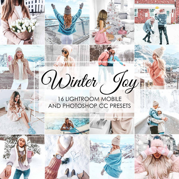 Winter Joy Presets For Lightroom And Photoshop