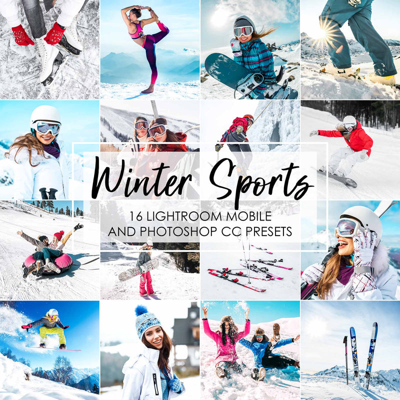 Winter Sports Presets For Lightroom CC