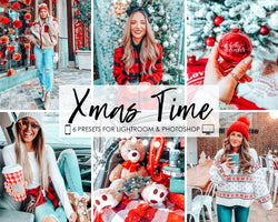 Christmas Lightroom Presets and Adobe Photoshop Filters